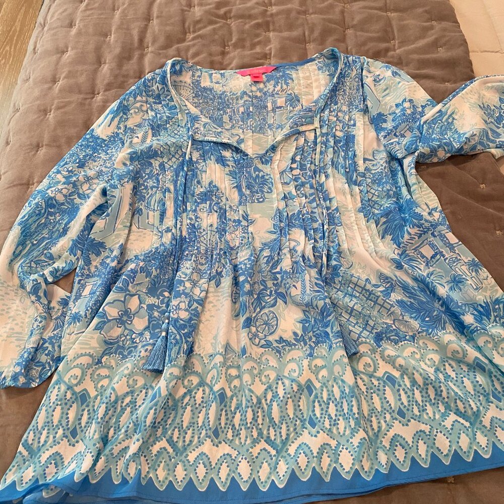 Lilly Pulitzer Marilina Tunic - size XL